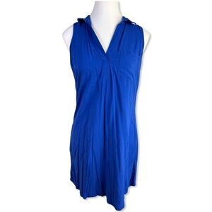 ⭐️OLD NAVY Royal Blue Sleeveless Shirt Dress